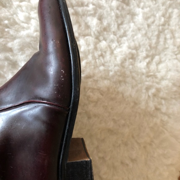 Mario Calugi Brown Leather Boots Size 7.5 - Picture 4 of 8